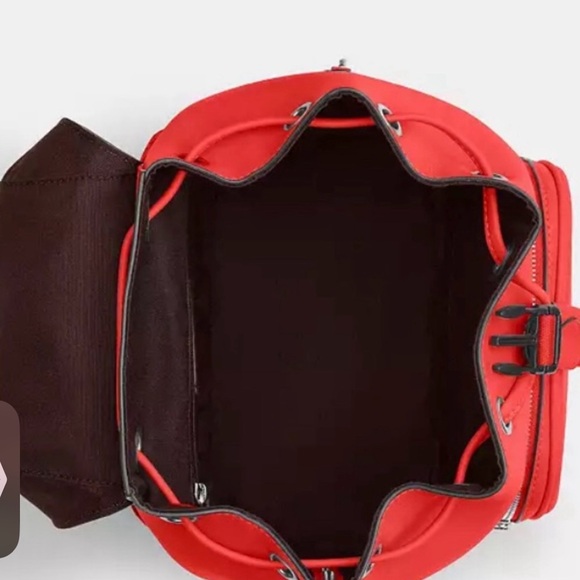 Coach Red Pace backpack, NWT HOST PICK🎉🎉 - Picture 3 of 11